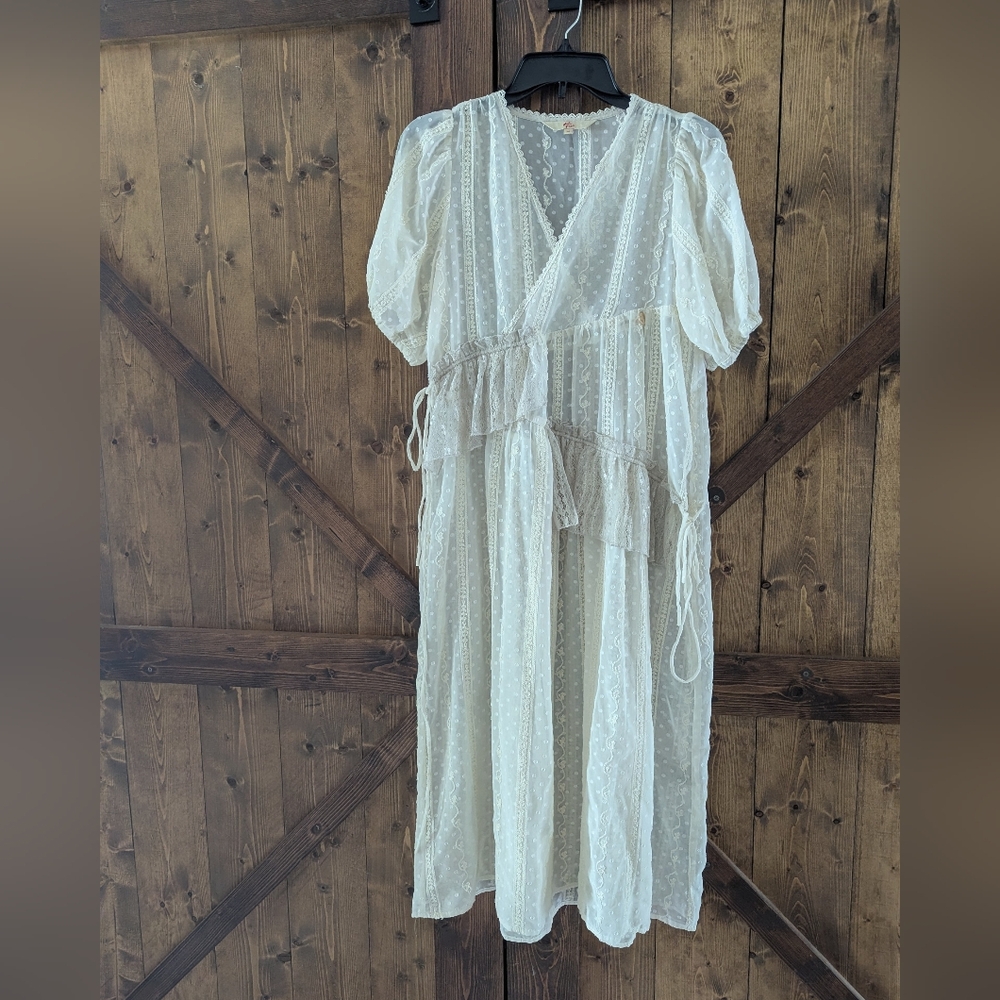 Moli Fusu Sheet Embroidered Dress